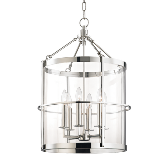 Hudson Valley Ren Pendant Polished Nickel