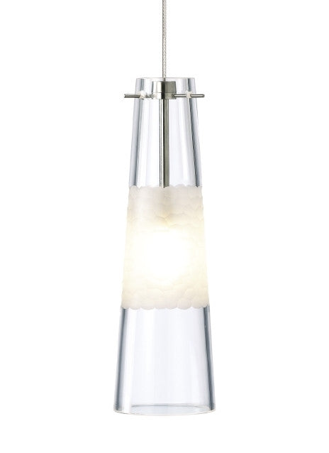 Visual Comfort Modern Bonn Pendant Nickel, Satin Nickel