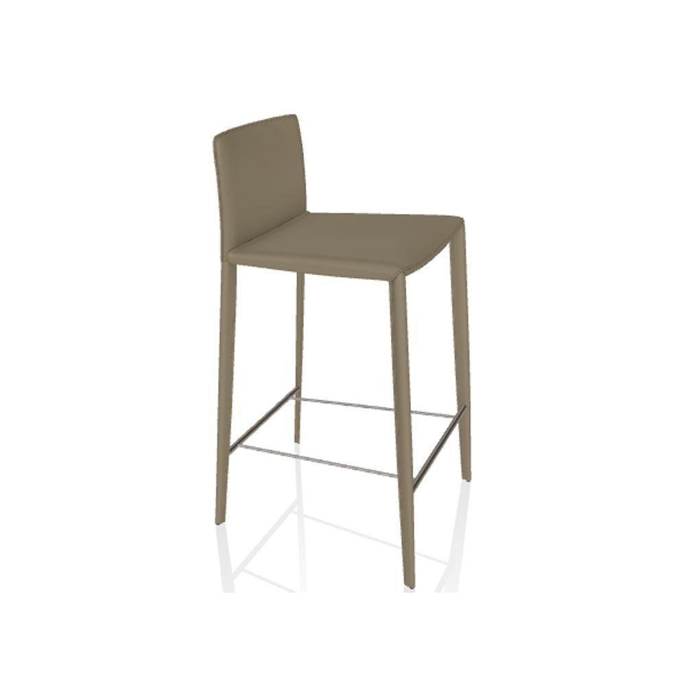 Bontempi Casa Linda Stool, Sand, Sand Frame, 33.86"H (04.25C Q408 8021W84) Sand, Sand