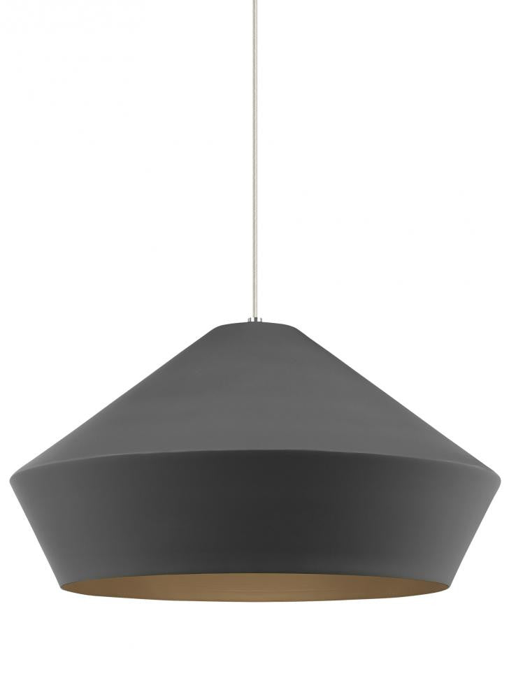 Visual Comfort Modern Brummel Grande Pendant White