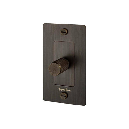 Buster + Punch Buster + Punch 1G Incandescent Dimmer Switch Smoked Bronze
