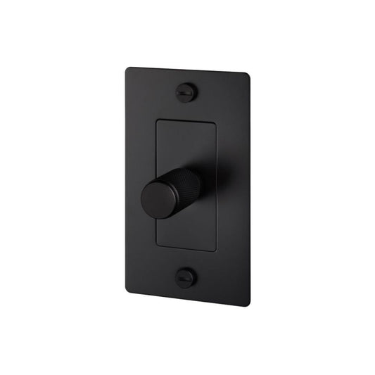 Buster + Punch Buster + Punch 1G Incandescent Dimmer Switch Black