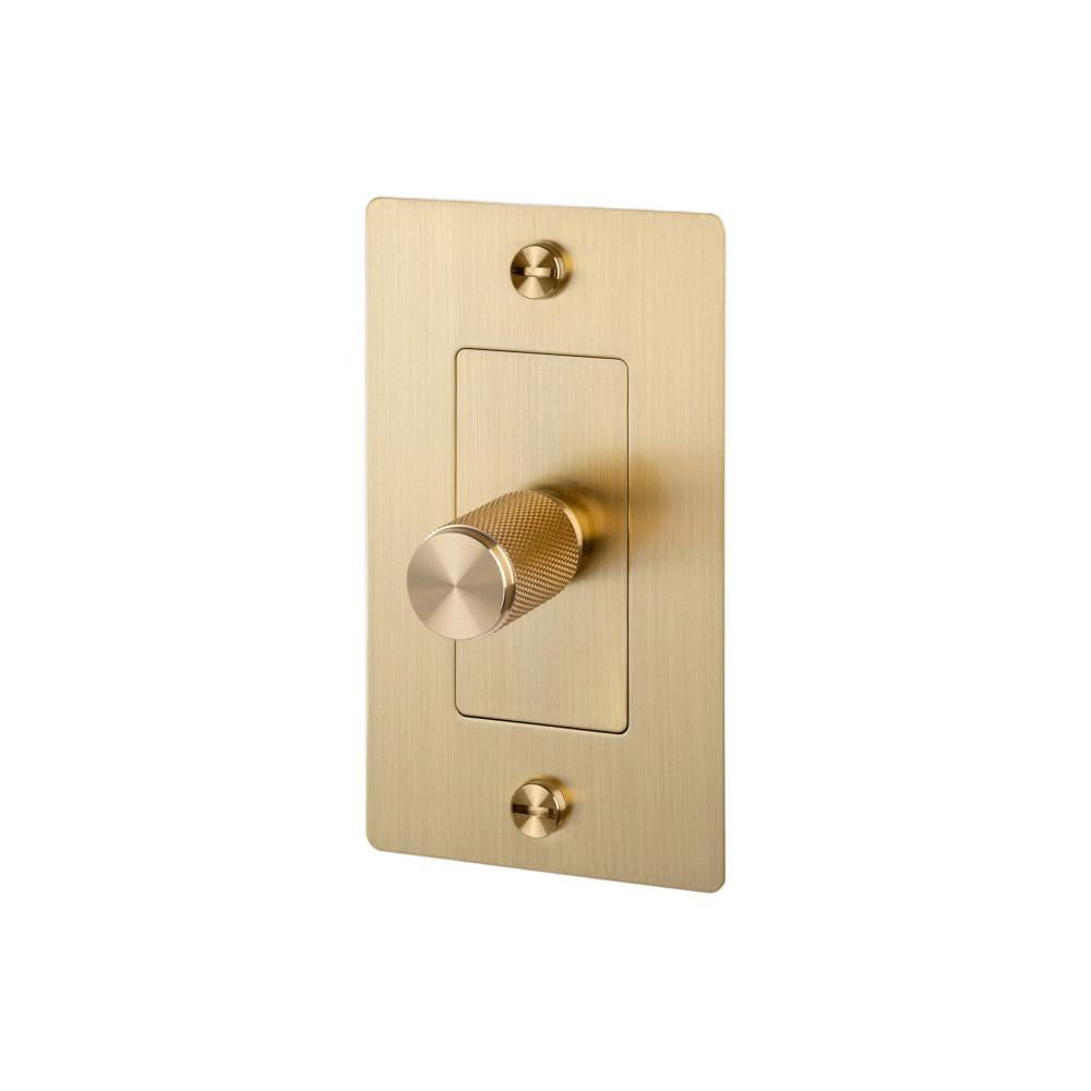 Buster + Punch Buster + Punch 1G Incandescent Dimmer Switch Brass