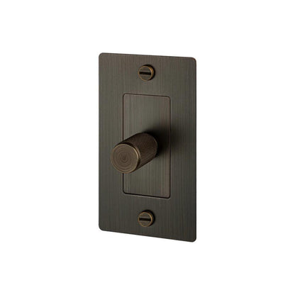 Buster + Punch Buster + Punch 1G Incandescent Dimmer Switch Smoked Bronze