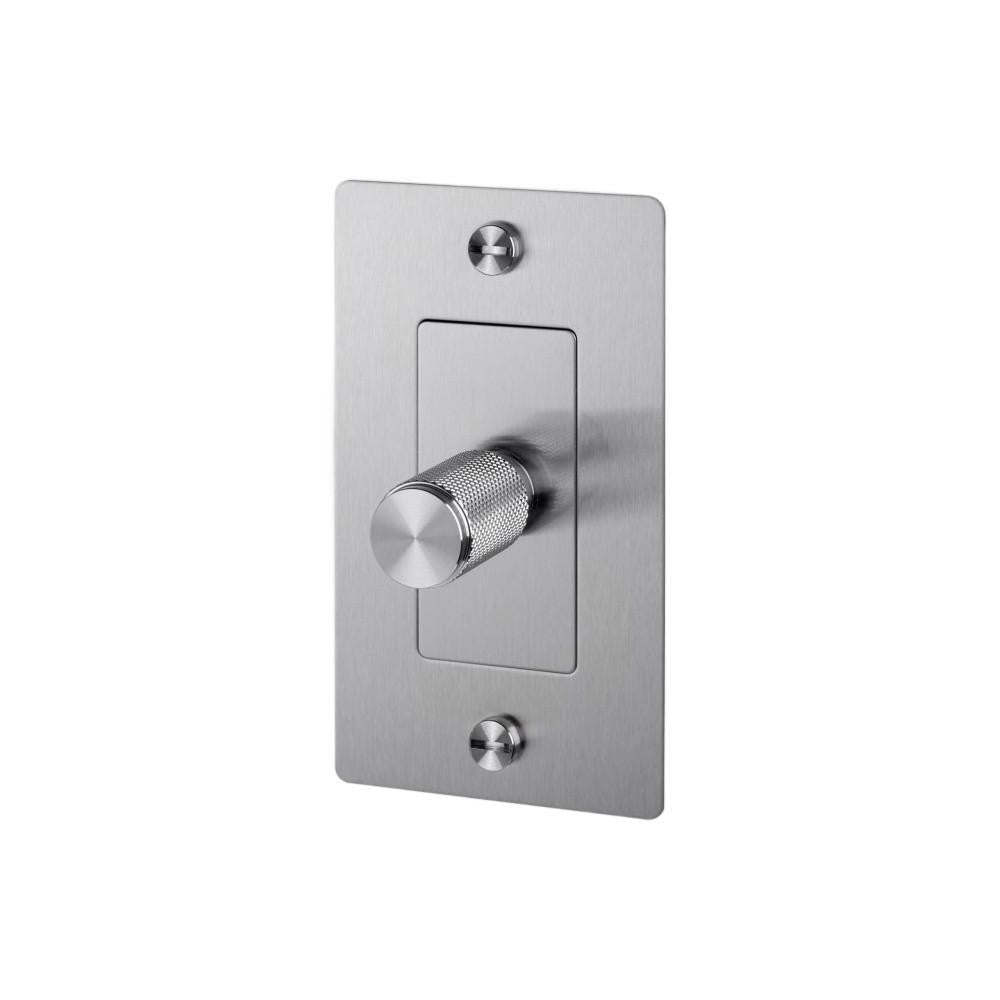 Buster + Punch Buster + Punch 1G Incandescent Dimmer Switch Steel