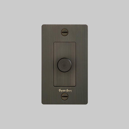 Buster + Punch 1G Metal Dimmer, Logo, Smoked Bronze