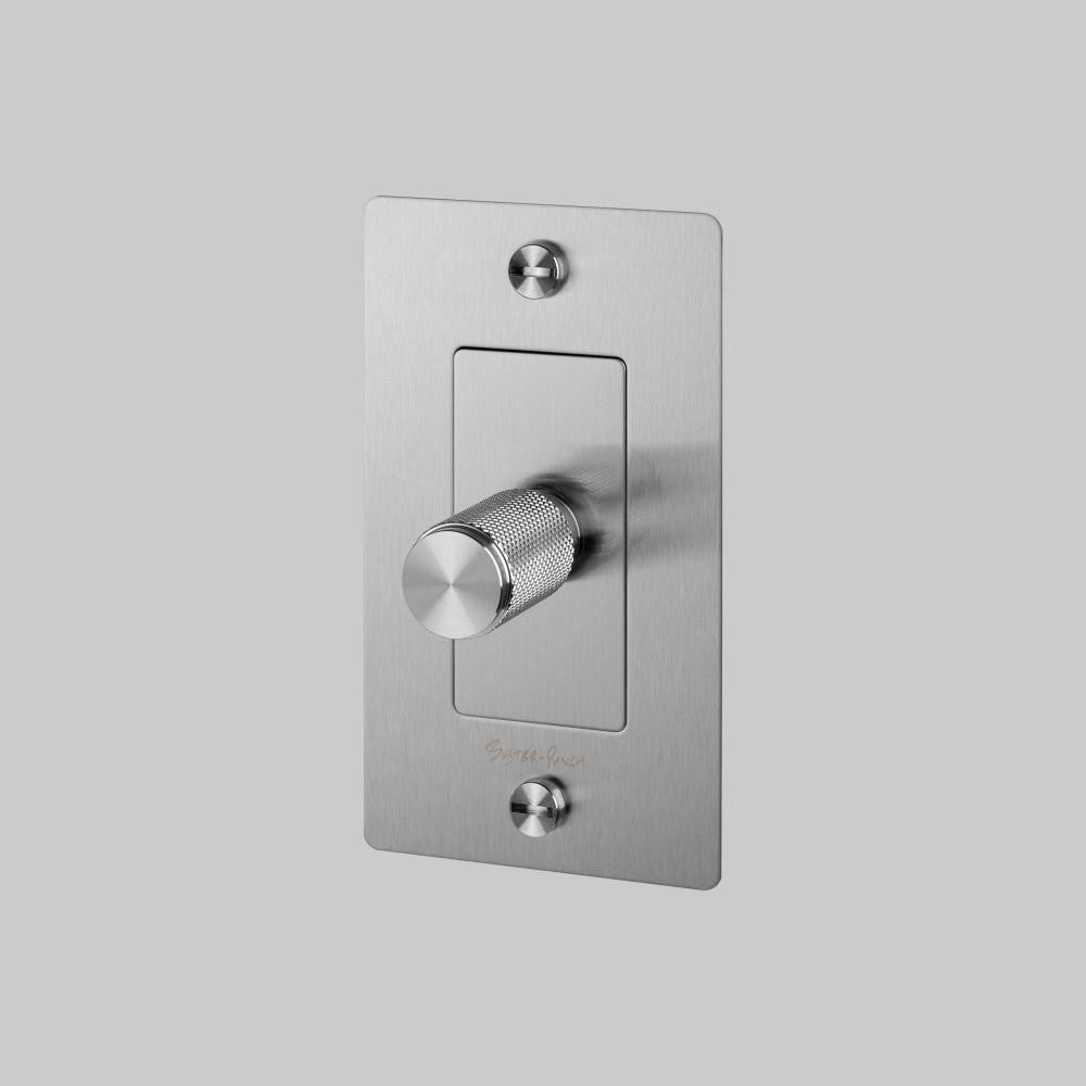 Buster + Punch 1G Metal Dimmer, Logo, Steel