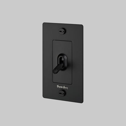 Buster + Punch 1G Toggle Switch, Logo, Black