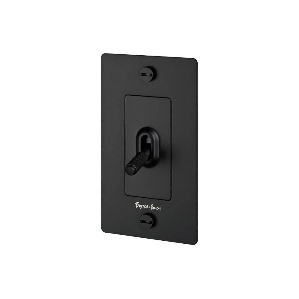 Buster + Punch Buster + Punch 1G Toggle Switch Black