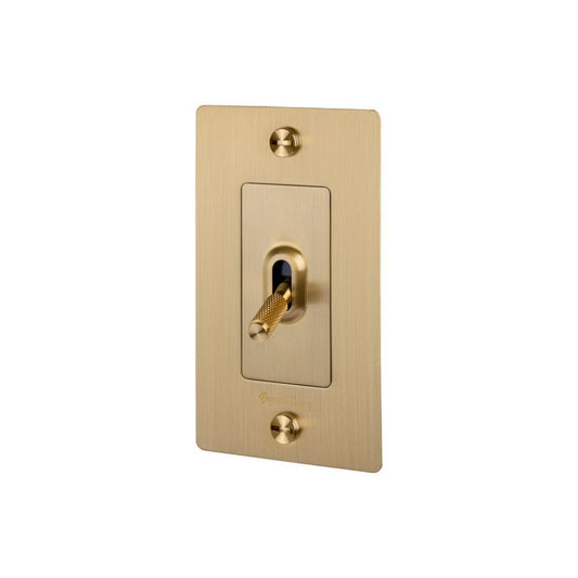 Buster + Punch Buster + Punch 1G Toggle Switch Brass