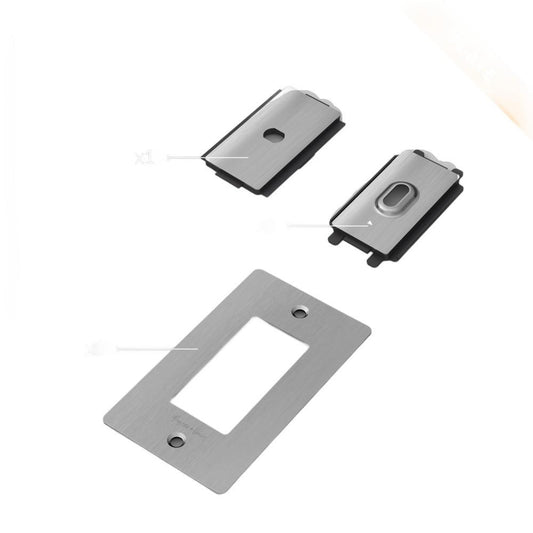 Buster + Punch Buster + Punch 1-Gang Wall Metal Plate Steel