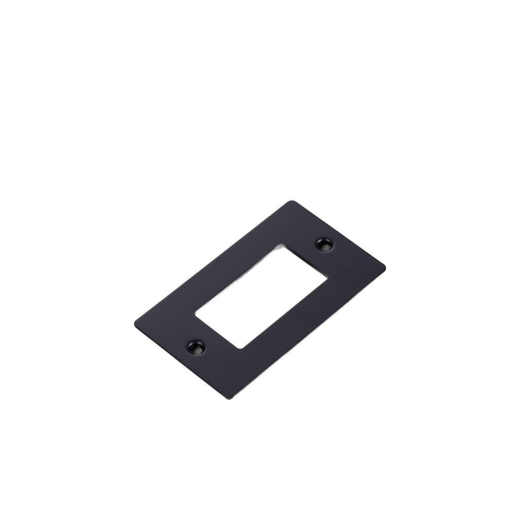 Buster + Punch 1G Wall Metal Plate, Non-Logo, Black