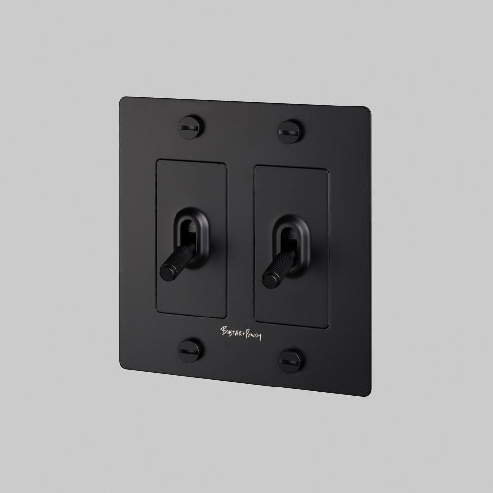 Buster + Punch 2G Toggle Switch, Logo, Black