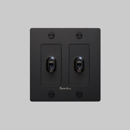 Buster + Punch 2G Toggle Switch, Logo, Black