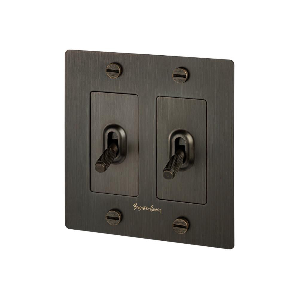 Buster + Punch Buster + Punch Toggle Switch Smoked Bronze