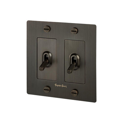 Buster + Punch Buster + Punch Toggle Switch Smoked Bronze