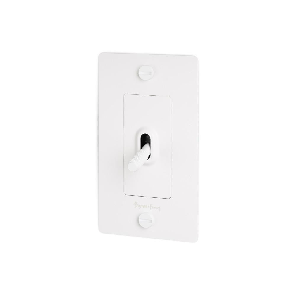 Buster + Punch Buster + Punch 2-Gang Toggle Switch White