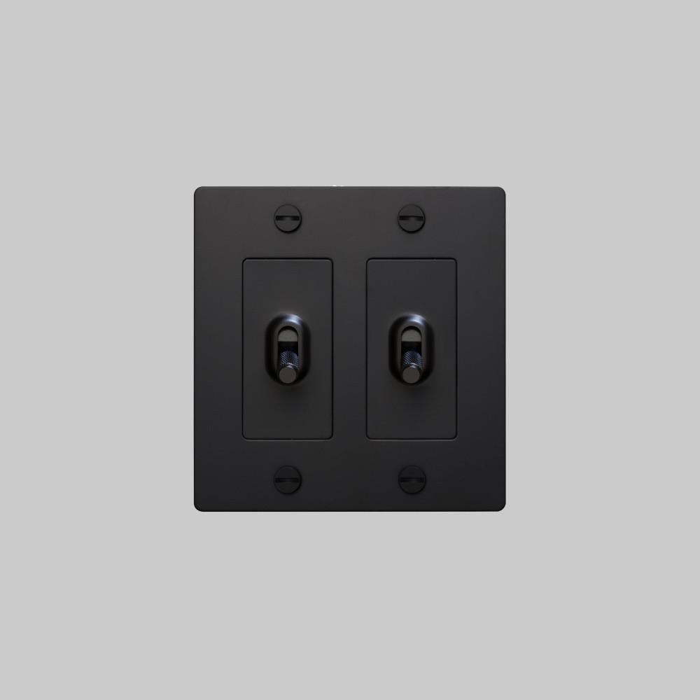 Buster + Punch 2G Toggle Switch, Non-Logo, Black