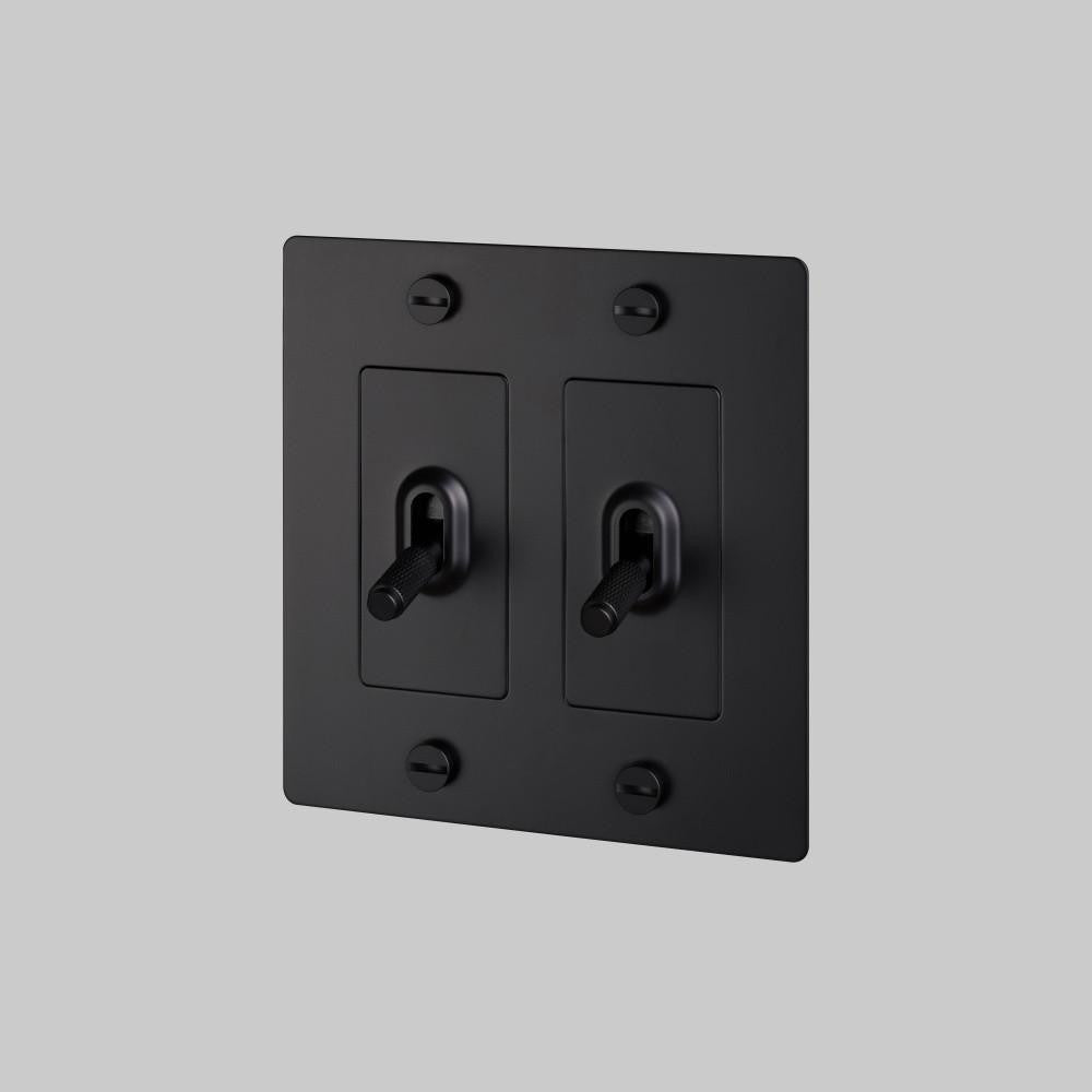 Buster + Punch 2G Toggle Switch, Non-Logo, Black
