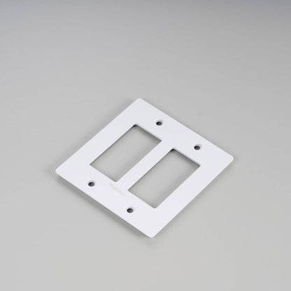 Buster + Punch 2G Wall Metal Plate, Logo, White
