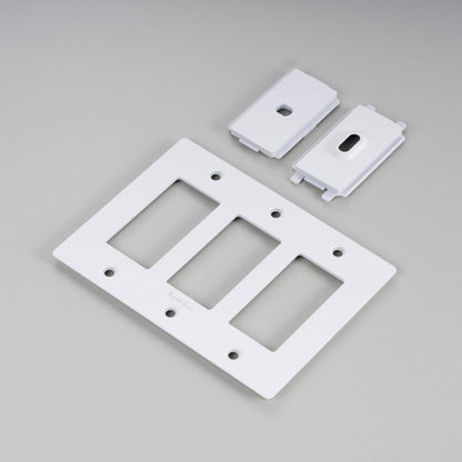 Buster + Punch 3G Wall Metal Plate, Logo, White