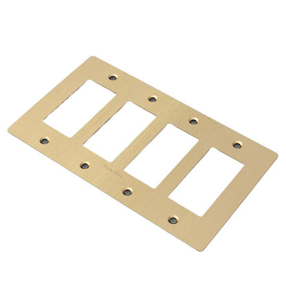 Buster + Punch Buster + Punch 4G Wall Metal Plate Brass