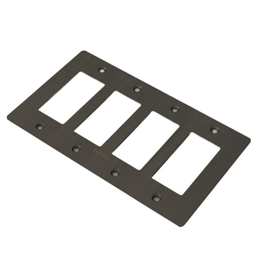 Buster + Punch Buster + Punch 4G Wall Metal Plate Smoked Bronze
