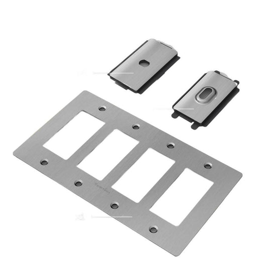 Buster + Punch Buster + Punch 4G Wall Metal Plate Steel