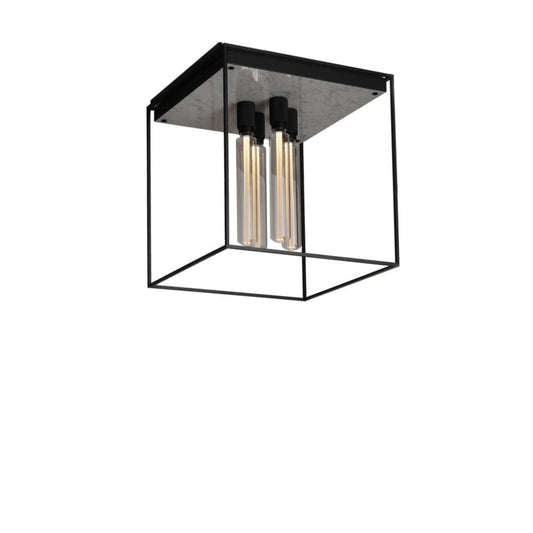 Buster + Punch Caged Ceiling Light 4.0 White Marble