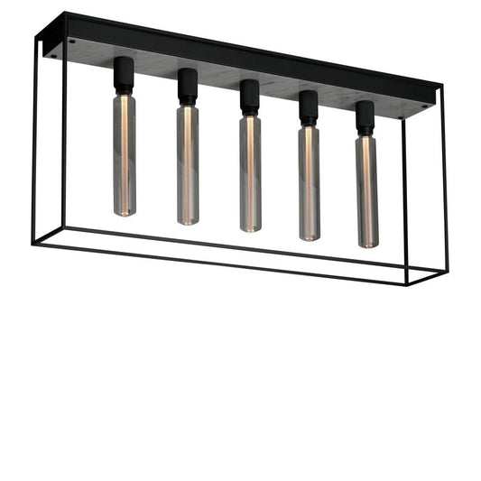 Buster + Punch Caged Ceiling Light 5.0 White Marble