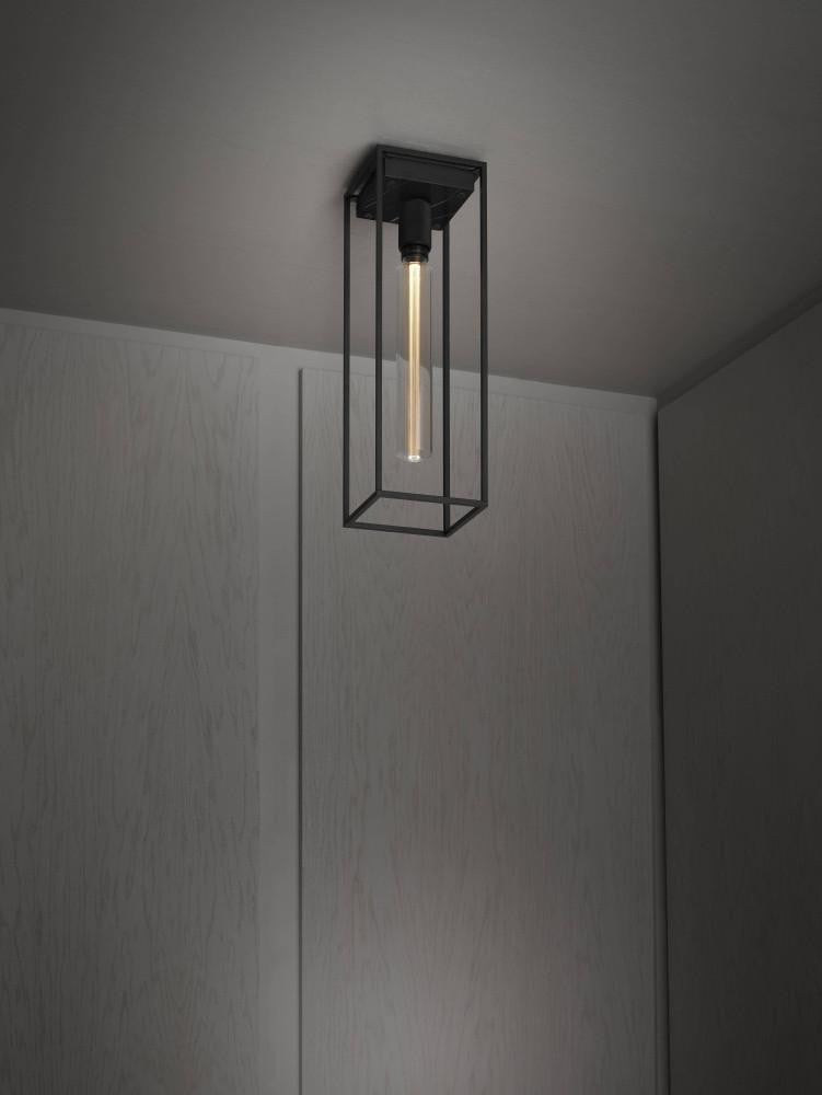 Buster + Punch Caged Ceiling Light, Large, Black Marble