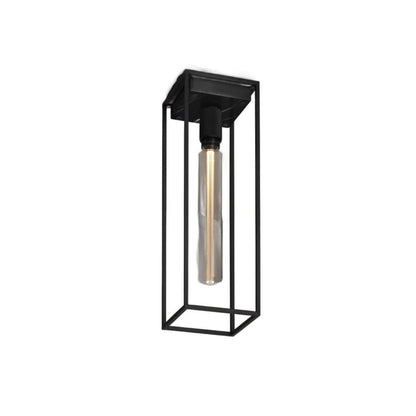Buster + Punch Caged Ceiling Light Black Marble