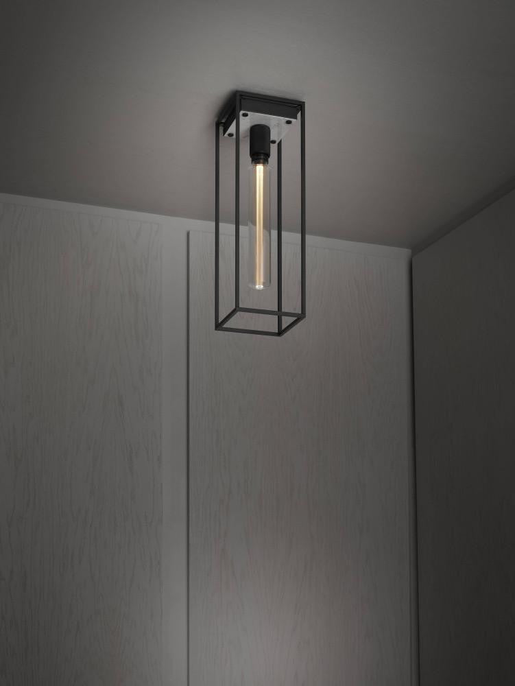 Buster + Punch Caged Ceiling Light, Large, White Marble