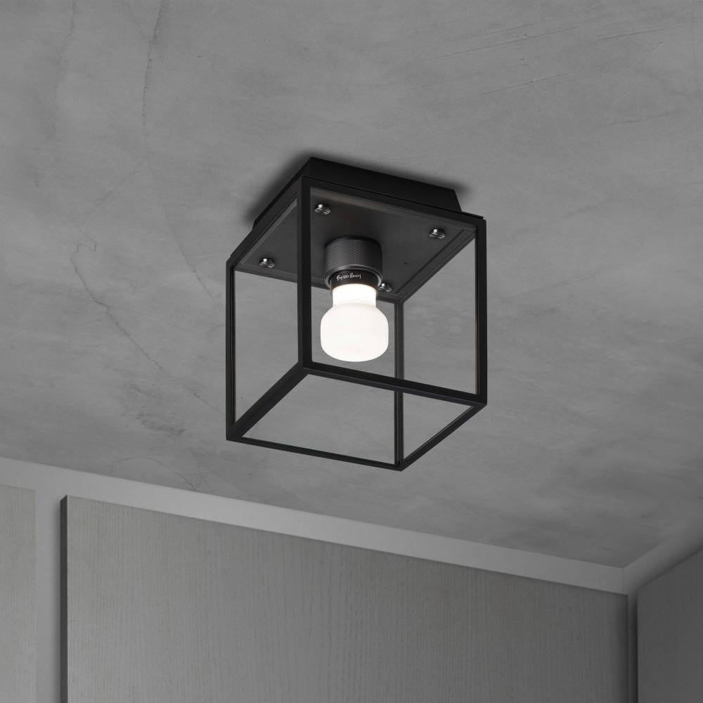 Buster + Punch Caged Wet, Ceiling  Light, Small, Black, Gun Metal