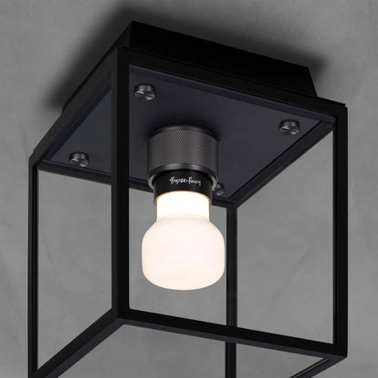 Buster + Punch Caged Wet, Ceiling  Light, Small, Black, Gun Metal