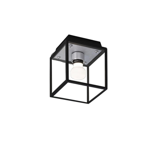 Buster + Punch Caged Wet Ceiling Light Steel
