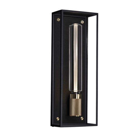 Buster + Punch Caged Wet Wall Light Black, Brass