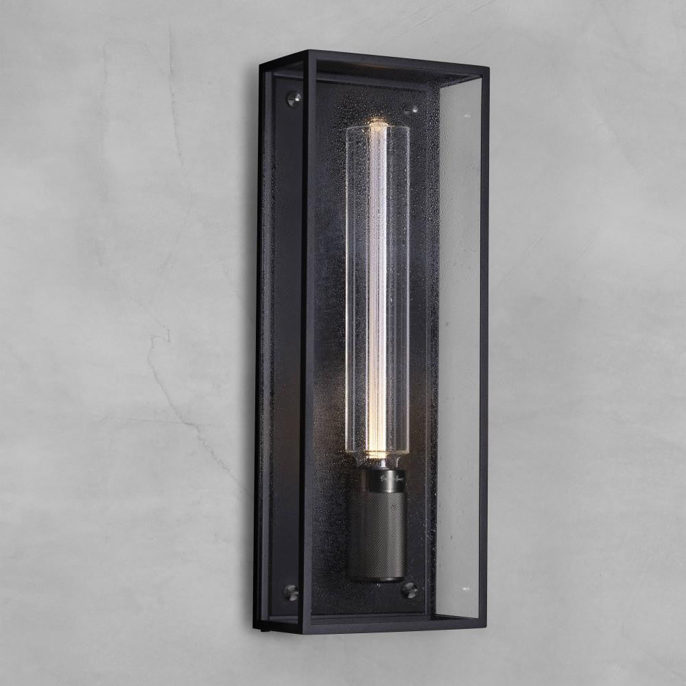 Buster + Punch Caged Wet, Wall  Light, Large, Black, Gun Metal