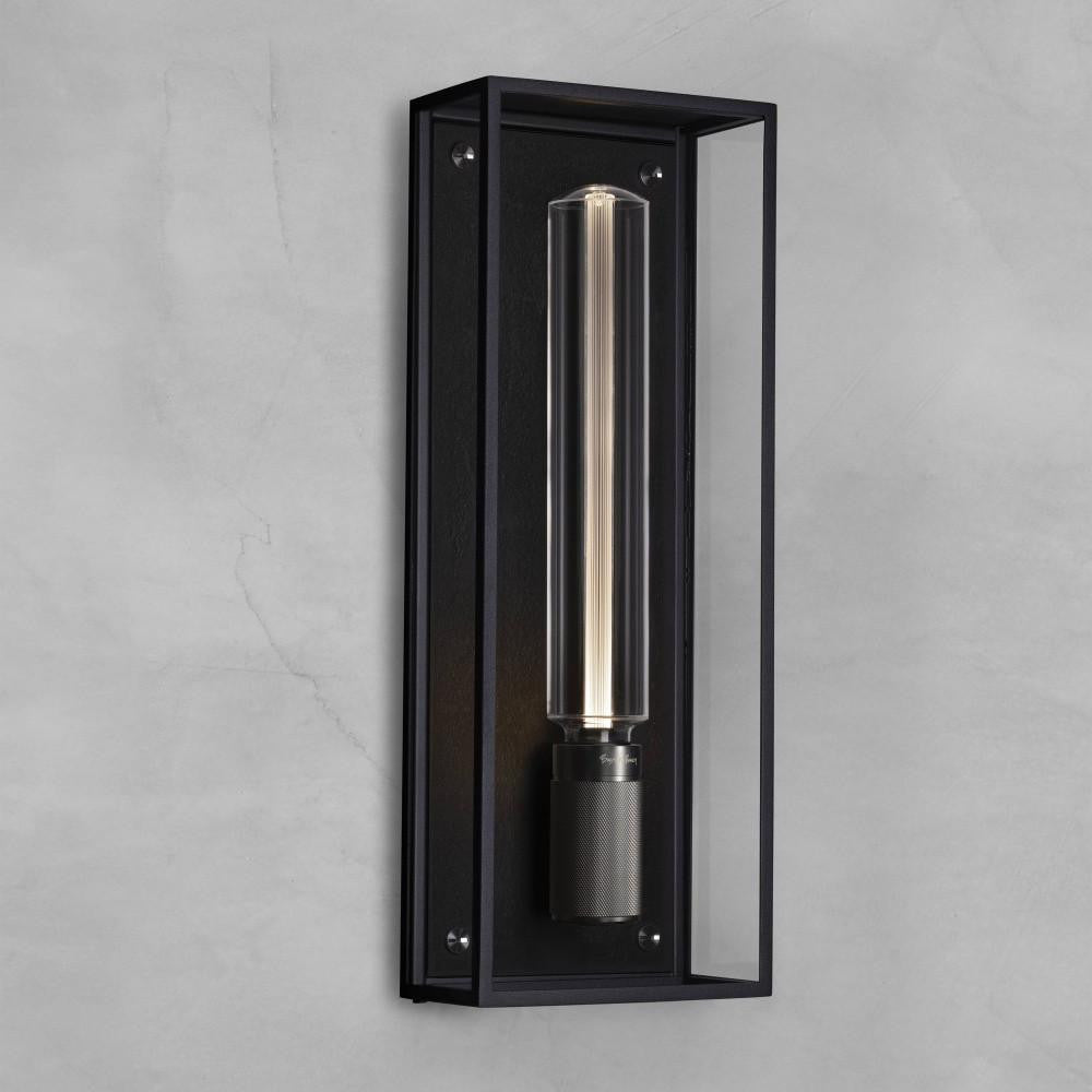 Buster + Punch Caged Wet, Wall  Light, Large, Black, Gun Metal