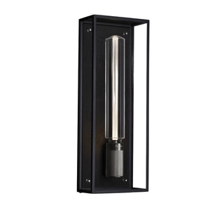 Buster + Punch Caged Wet Wall Light Black, Gun Metal