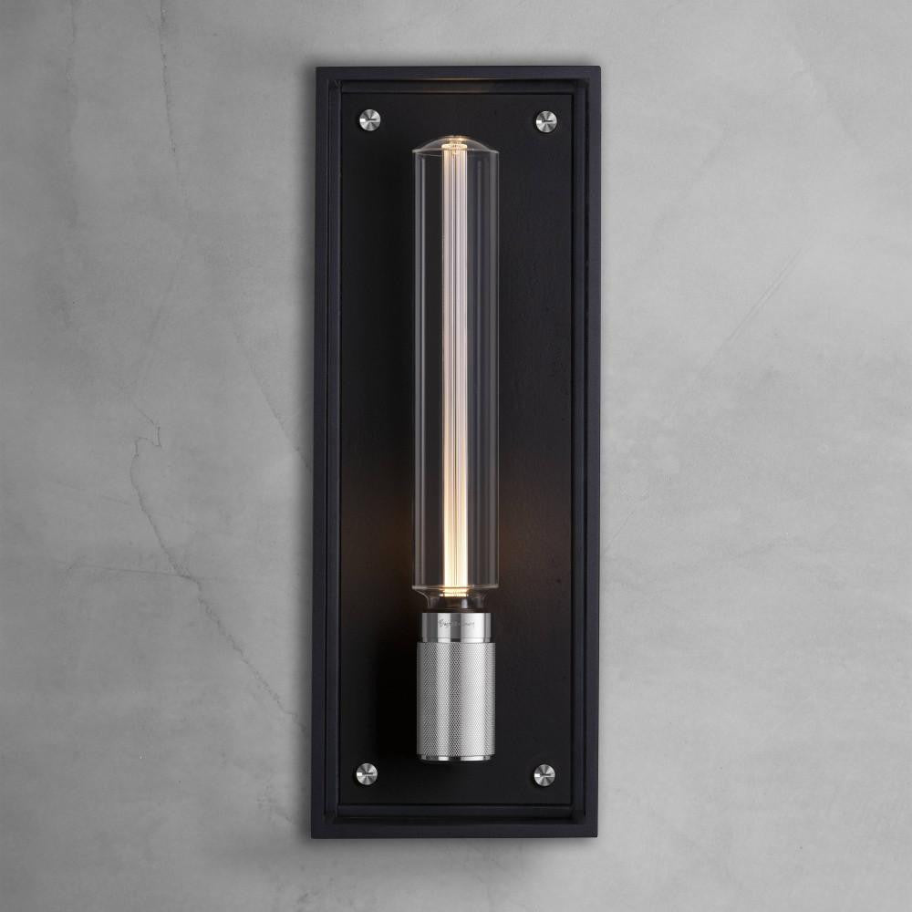 Buster + Punch Caged Wet, Wall  Light, Large, Black, Steel