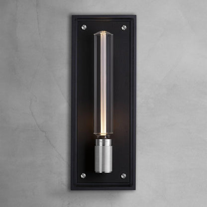 Buster + Punch Caged Wet, Wall  Light, Large, Black, Steel