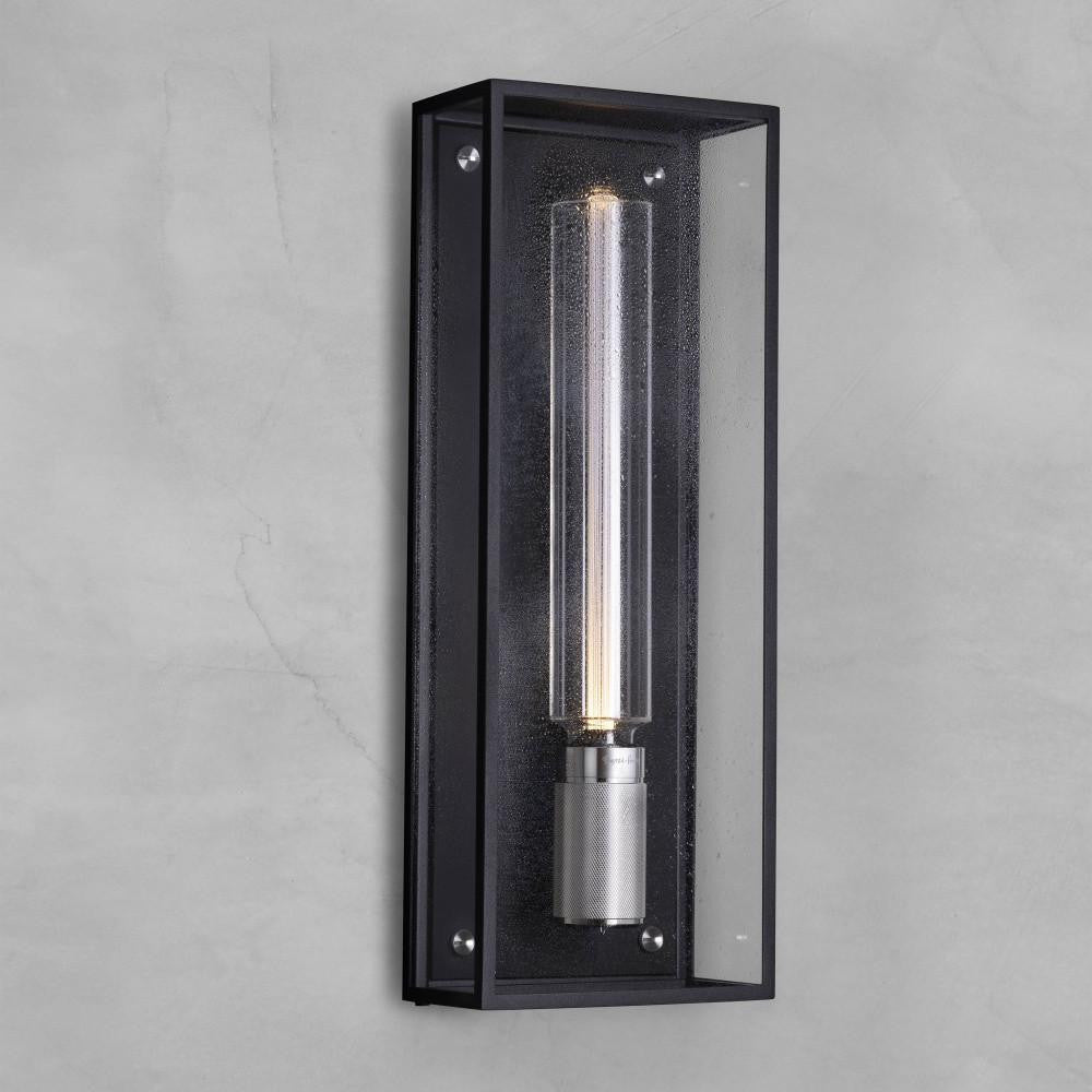 Buster + Punch Caged Wet, Wall  Light, Large, Black, Steel