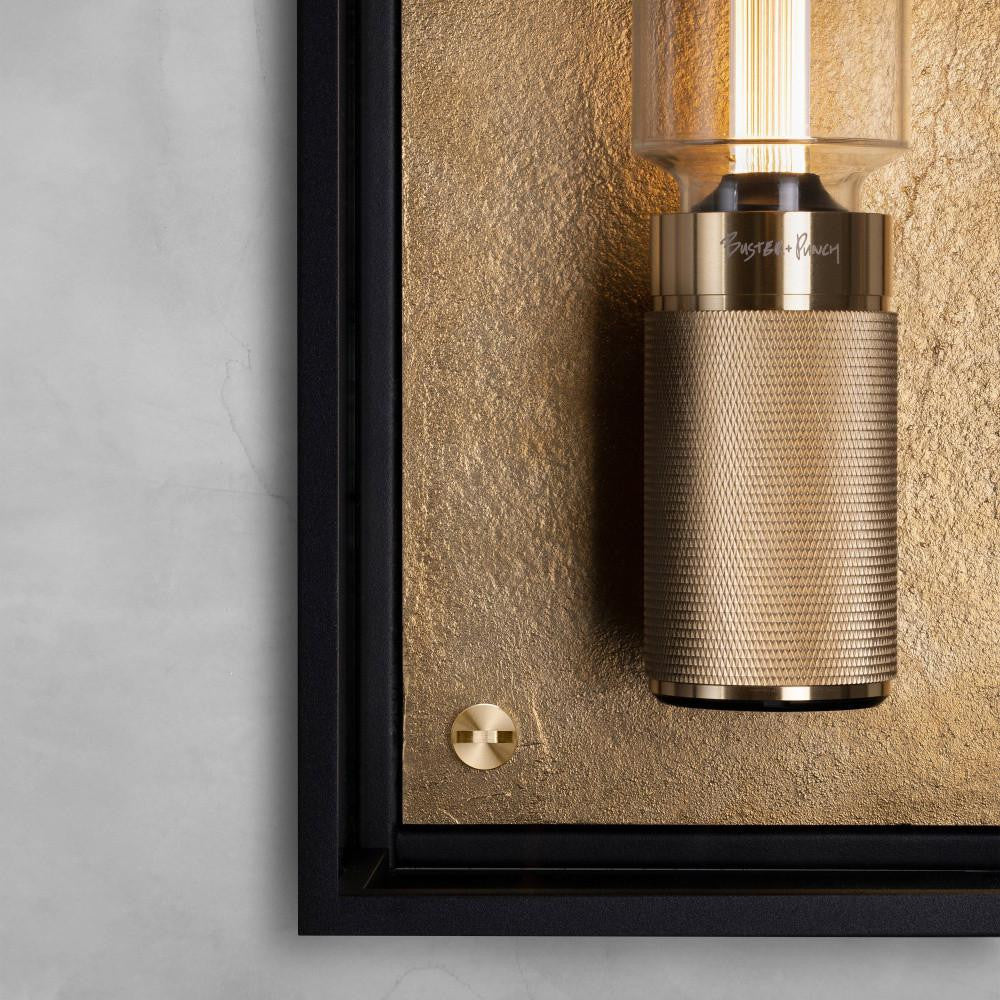 Buster + Punch Caged Wet, Wall Light, Large, Brass
