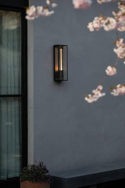 Buster + Punch Caged Wet, Wall  Light, Large, Gun Metal
