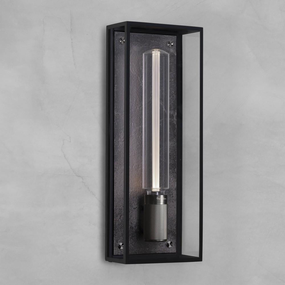 Buster + Punch Caged Wet, Wall  Light, Large, Gun Metal