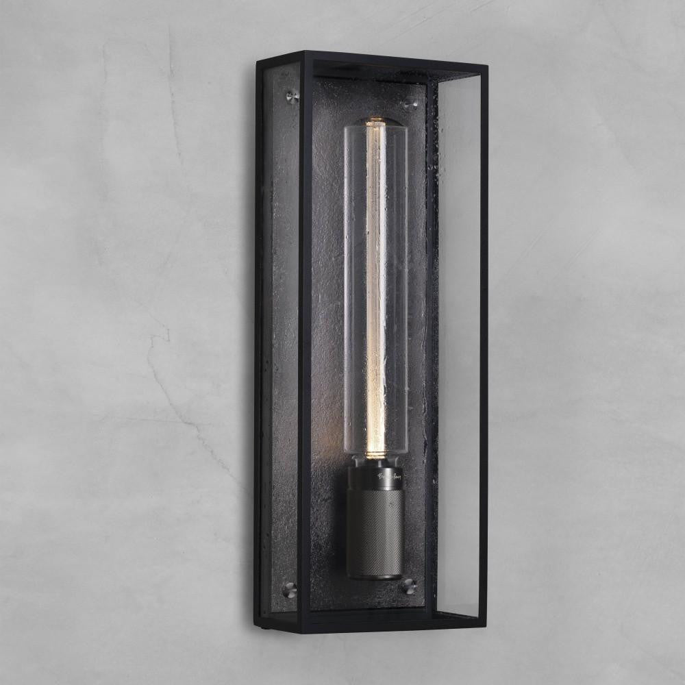 Buster + Punch Caged Wet, Wall  Light, Large, Gun Metal