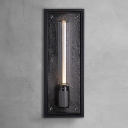 Buster + Punch Caged Wet, Wall  Light, Large, Gun Metal