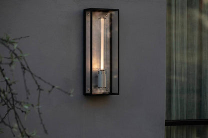 Buster + Punch Caged Wet, Wall  Light, Large, Steel