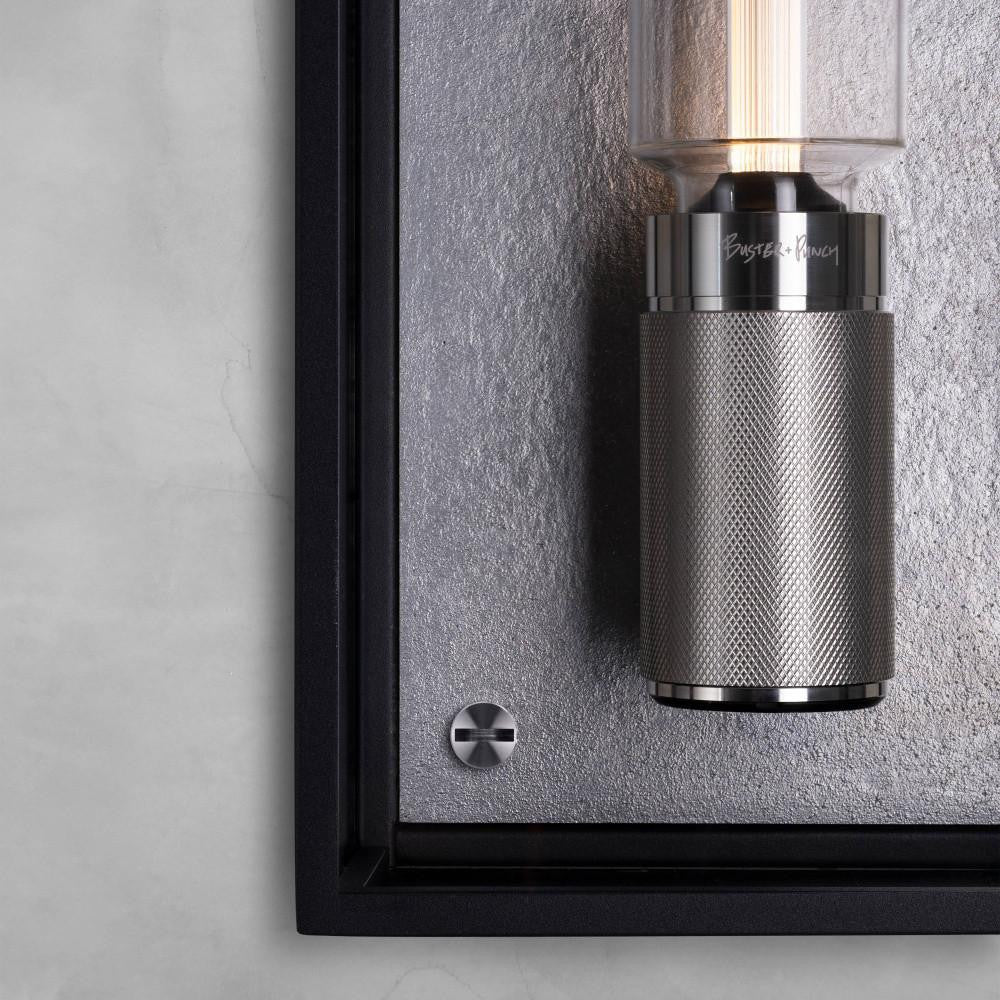 Buster + Punch Caged Wet, Wall  Light, Large, Steel